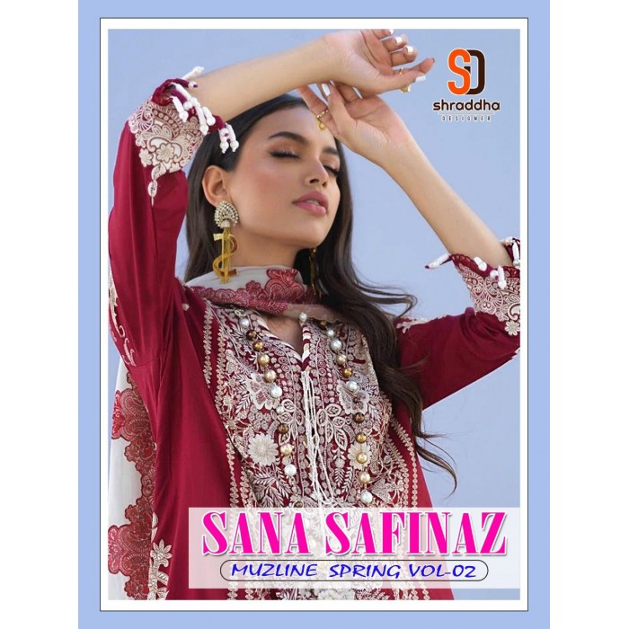 Shraddha Sana Safinaz Muzlin 2022 Vol 2 Pakistani Salwar Suits
